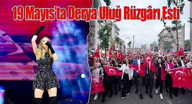 Kartal'da, 19 Mayıs'ta Derya Uluğ Rüzgârı Esti