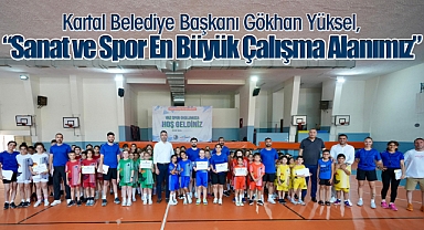 Kartal Belediyesi Ücretsiz Yaz Spor Okulu 1.Dönem Mezunlarını Verdi