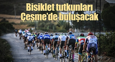 Bisiklet tutkunları Çeşme'de buluşacak