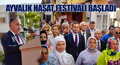 Ayvalık Hasat Festivali Başladı