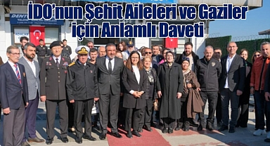 İDO'nun Şehit Aileleri ve Gaziler için Anlamlı Daveti