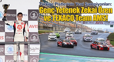 Türkiye Pistlerinin Yeni Şampiyonları:
Genç Yetenek Zekai Özen ve TEXACO Team AMS!