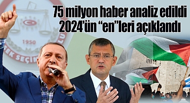 2024'te en çok konuşulanlar ve en hızlı unutulanlar açıklandı