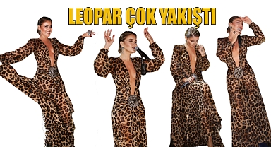 Gülben'e Leopar Çok Yakıştı