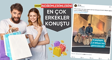 Kasım indirimlerini en çok konuşanlar, Erkekler ve evliler oldu!