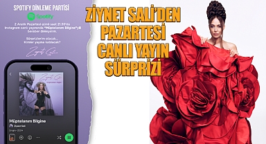 Ziynet Sali'den Pazartesi Canlı Yayın Sürprizi
