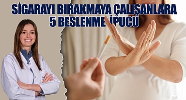 Sigarayı Bırakmaya Çalışanlara 5 Beslenme İpucu