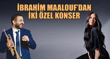 İbrahim Maalouf önce İzmir'de müzikal projesi T.O.M.A ile ardından Hiba Tawaji ile İstanbul'da 