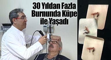 30 Yıldan Fazla Burnunda Küpe ile Yaşadı: Recep Usta Bezmiâlem'de Sağlığına Kavuştu