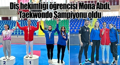 Diş hekimliği öğrencisi Mona Abdi, Taekwondo Şampiyonu oldu