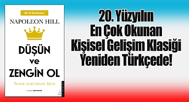 20. Yüzyılın En Çok Okunan Kişisel Gelişim Klasiği Yeniden Türkçede!