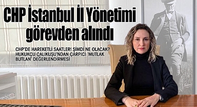 CHP İstanbul İl Yönetimi görevden alındı