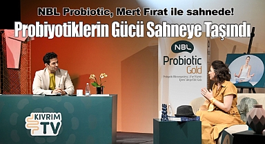 NBL Probiotic, Mert Fırat ile sahnede! Probiyotiklerin Gücü Sahneye Taşındı