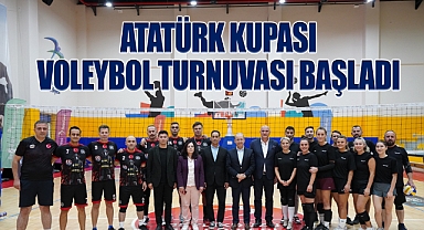 Atatürk Kupası Voleybol Turnuvası Başladı
