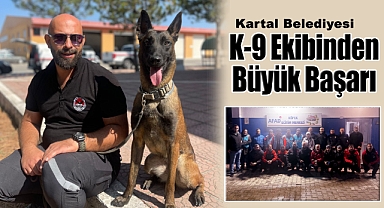 Kartal Belediyesi K-9 Ekibinden Büyük Başarı