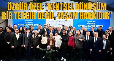 Kartal'da KİPTAŞ Kaper Sitesi'nde 590 konutun anahtarları teslim edildi