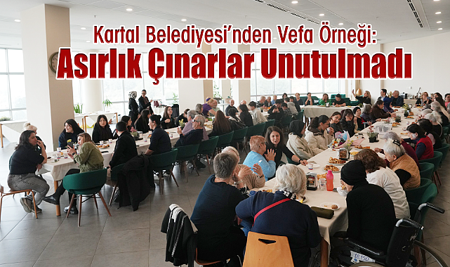 Kartal Belediyesi'nden Vefa Örneği: Asırlık Çınarlar Unutulmadı