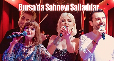 Ömür Gedik ve Gülden Karaböcek Sahneyi Salladı