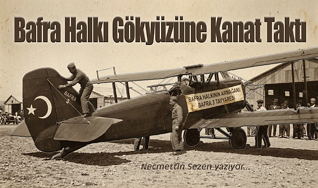 Bafra Halkı Gökyüzüne Kanat Taktı