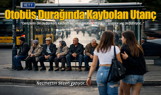 Otobüs Durağında Kaybolan Utanç