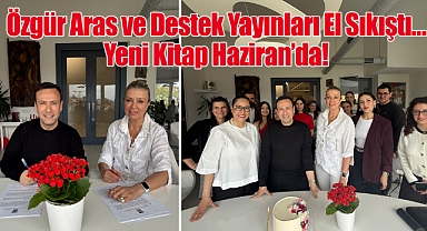 Özgür Aras ve Destek Yayınları El Sıkıştı… Yeni Kitap Haziran'da!