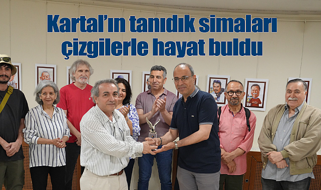 Portre Karikatür ve İllüstrasyon Sergisi Kapılarını Kartallılar İçin Açtı