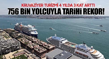 Türkiye kruvaziyer turizminde yükselişini sürdürüyor!